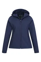 Arctic Womens Water-Resistant Fur-Lined Softshell Jacket