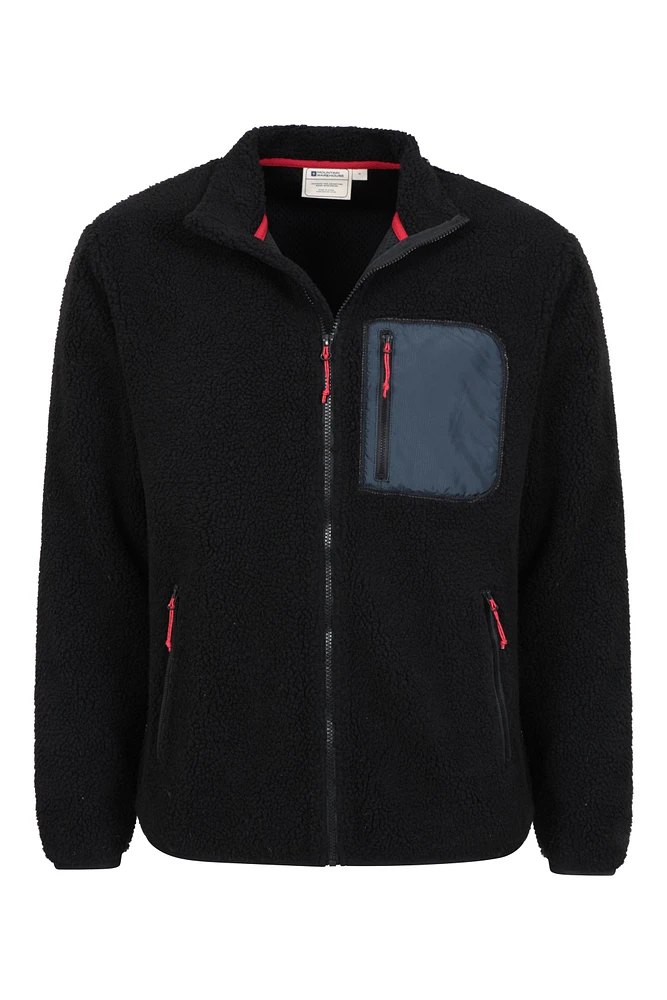 Whitby Mens Sherpa Fleece Jacket