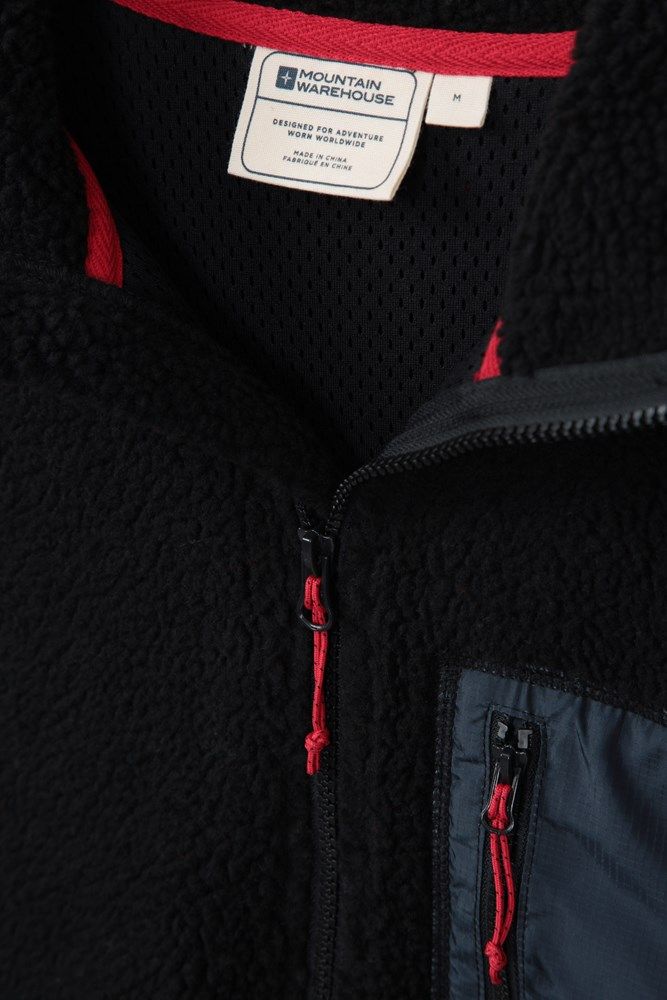 Whitby Mens Sherpa Fleece Jacket