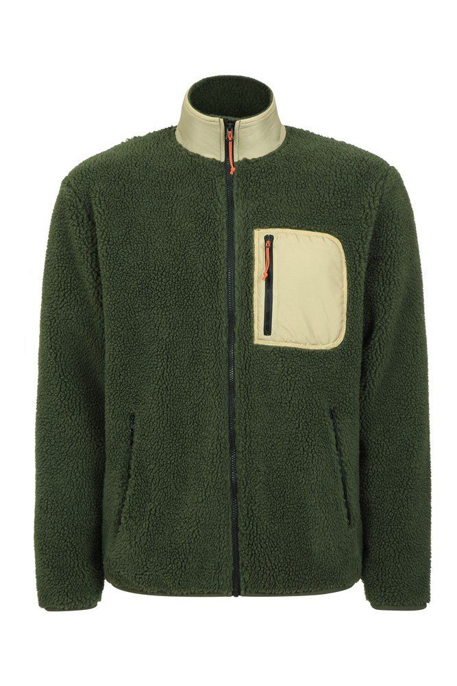 Whitby Mens Sherpa Fleece Jacket