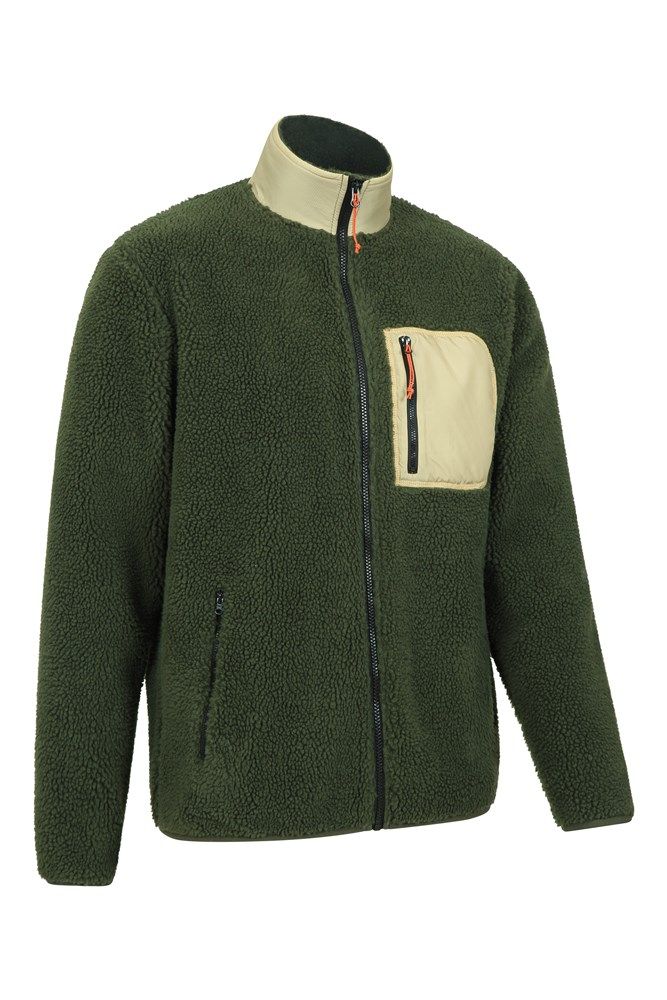 Whitby Mens Sherpa Fleece Jacket