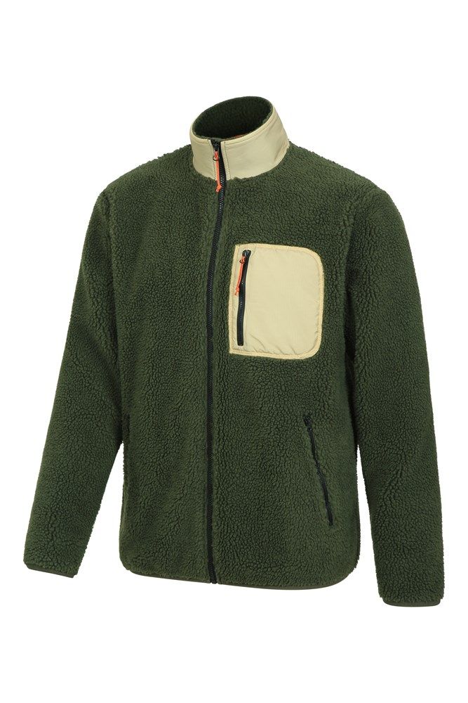 Whitby Mens Sherpa Fleece Jacket