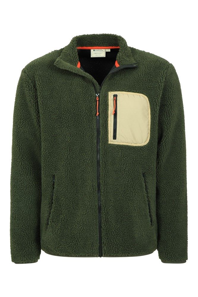 Whitby Mens Sherpa Fleece Jacket
