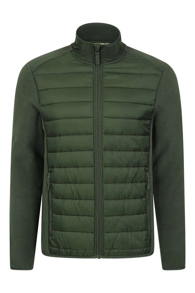 Bude Mens Recycled Insulated Fleece Jacket