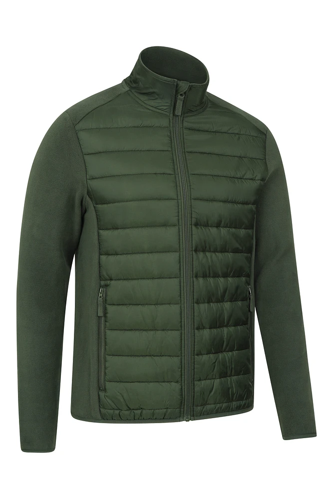 Bude Mens Recycled Insulated Fleece Jacket