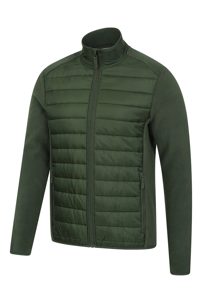 Bude Mens Recycled Insulated Fleece Jacket
