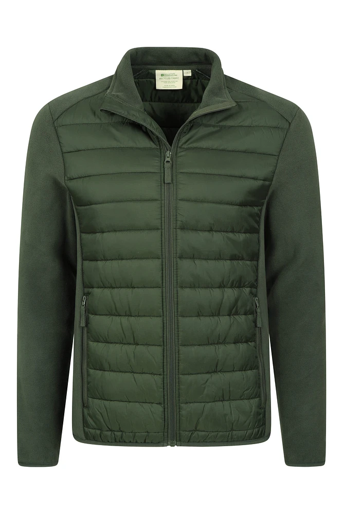 Bude Mens Recycled Insulated Fleece Jacket