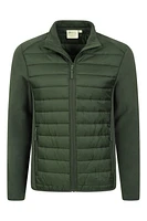 Bude Mens Recycled Insulated Fleece Jacket