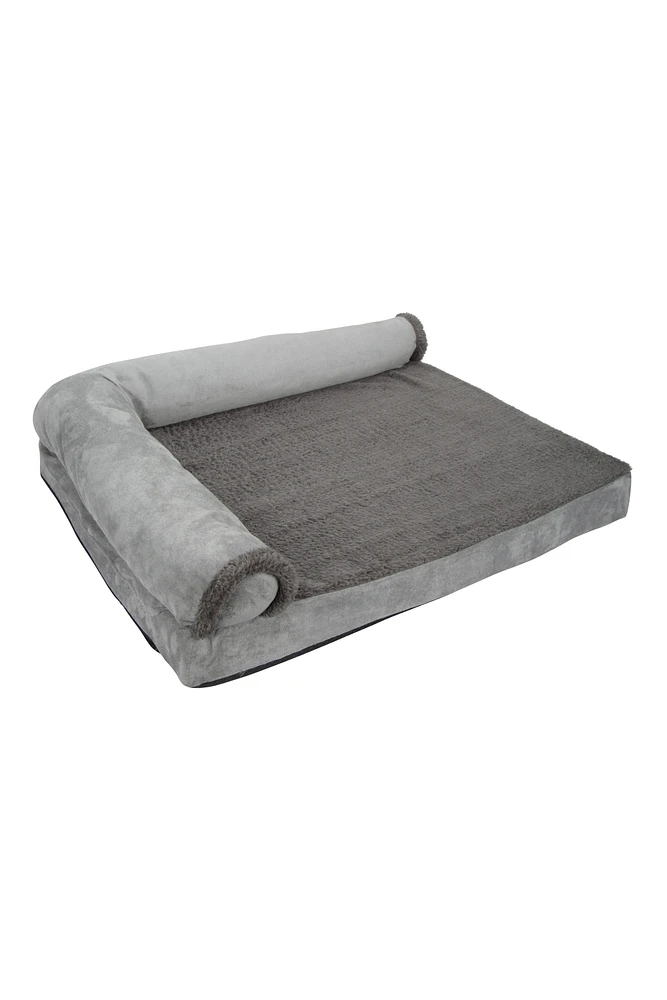 Large Cushioned Dog Bed