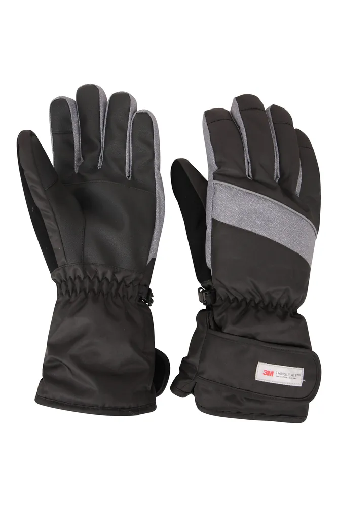 Thinsulate® Mens Waterproof Ski Gloves
