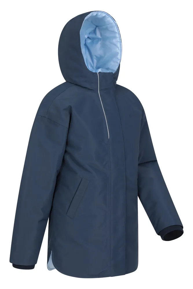 Longer Lined Kids Waterproof Jacket