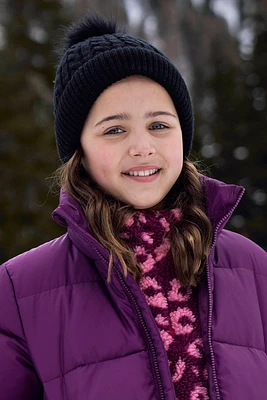 Geneva Kids Contrast Beanie
