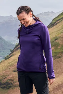 Ultra Descent Womens Hooded Fleece