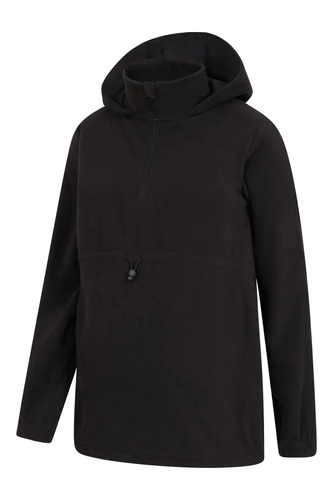 Azurite Maternity Half-Zip Fleece