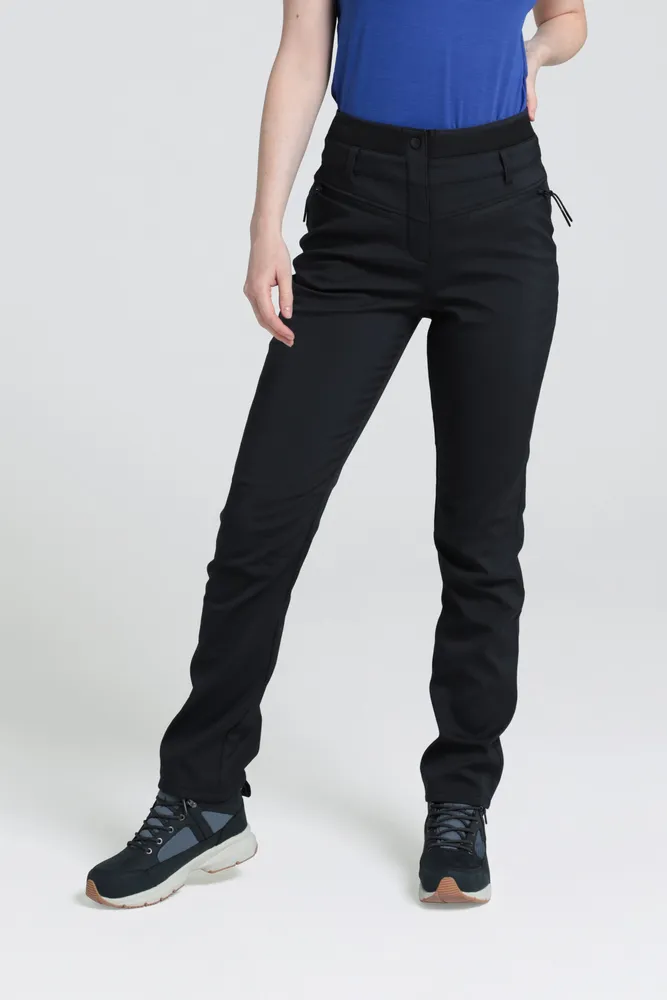 Oslo Womens High Waisted Softshell Pants