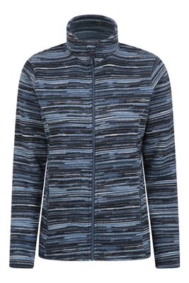 Idris Womens Stripe Fleece Jacket