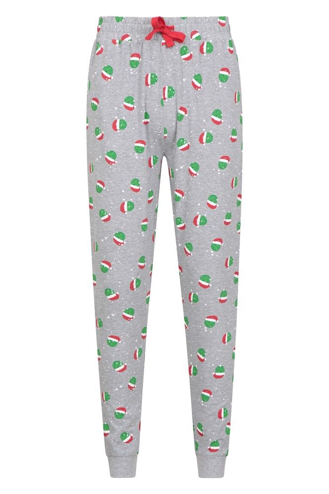 Mens Printed Pajama Set