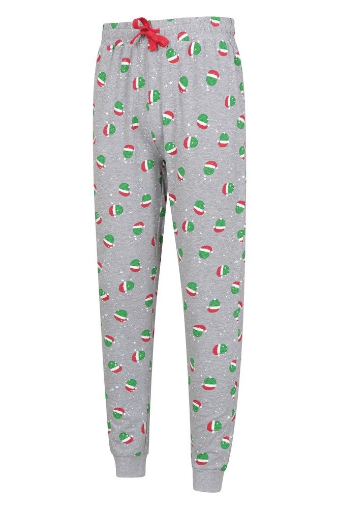 Mens Printed Pajama Set