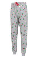 Mens Printed Pajama Set