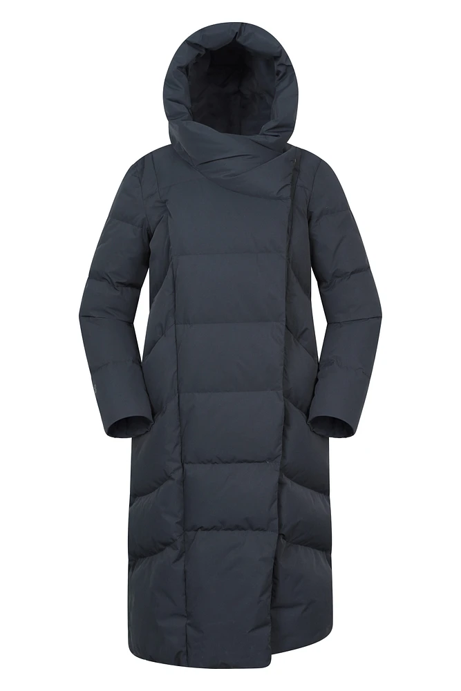 Cozy Wrap Extreme Womens Extra Long Down Jacket