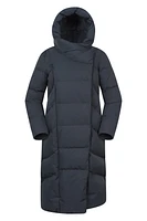 Cozy Wrap Extreme Womens Extra Long Down Jacket
