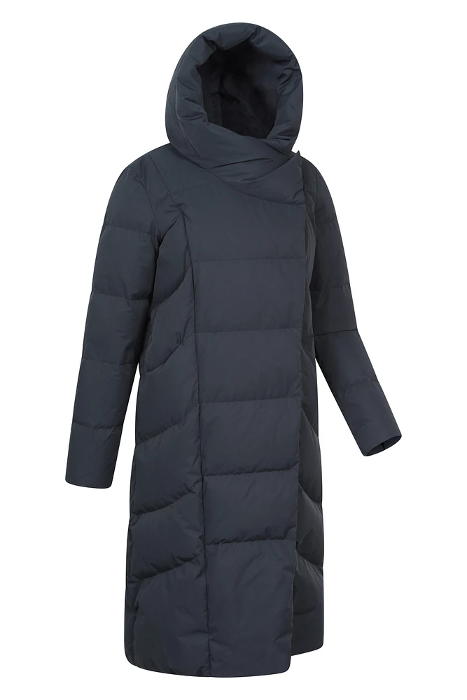 Cozy Wrap Extreme Womens Extra Long Down Jacket