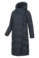Cozy Wrap Extreme Womens Extra Long Down Jacket