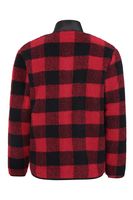 Whitby Mens Sherpa Printed Fleece Jacket