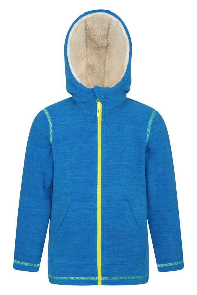 Snowdonia Kids Borg Lined Hoodie