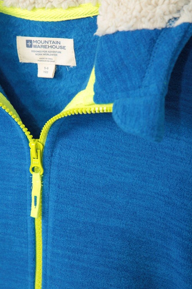Snowdonia Kids Borg Lined Hoodie