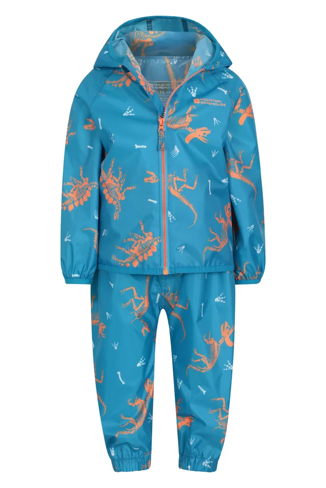Printed Toddler Rain Set