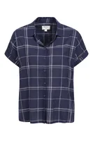 Palm Womens Relaxed Check Shirt