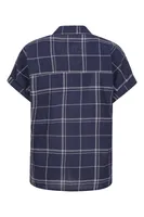 Palm Womens Relaxed Check Shirt