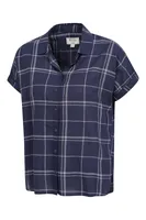 Palm Womens Relaxed Check Shirt