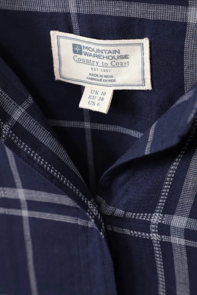 Palm Womens Relaxed Check Shirt