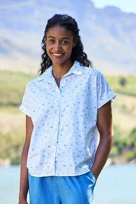 Palm Womens Relaxed Check Shirt