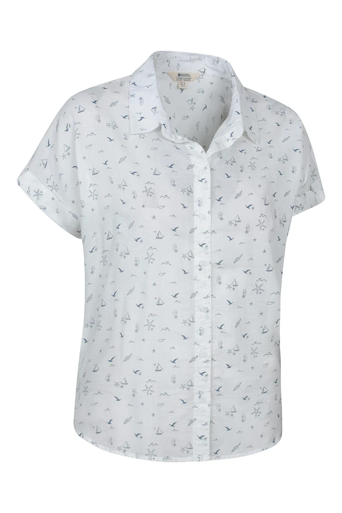 Palm Womens Relaxed Check Shirt