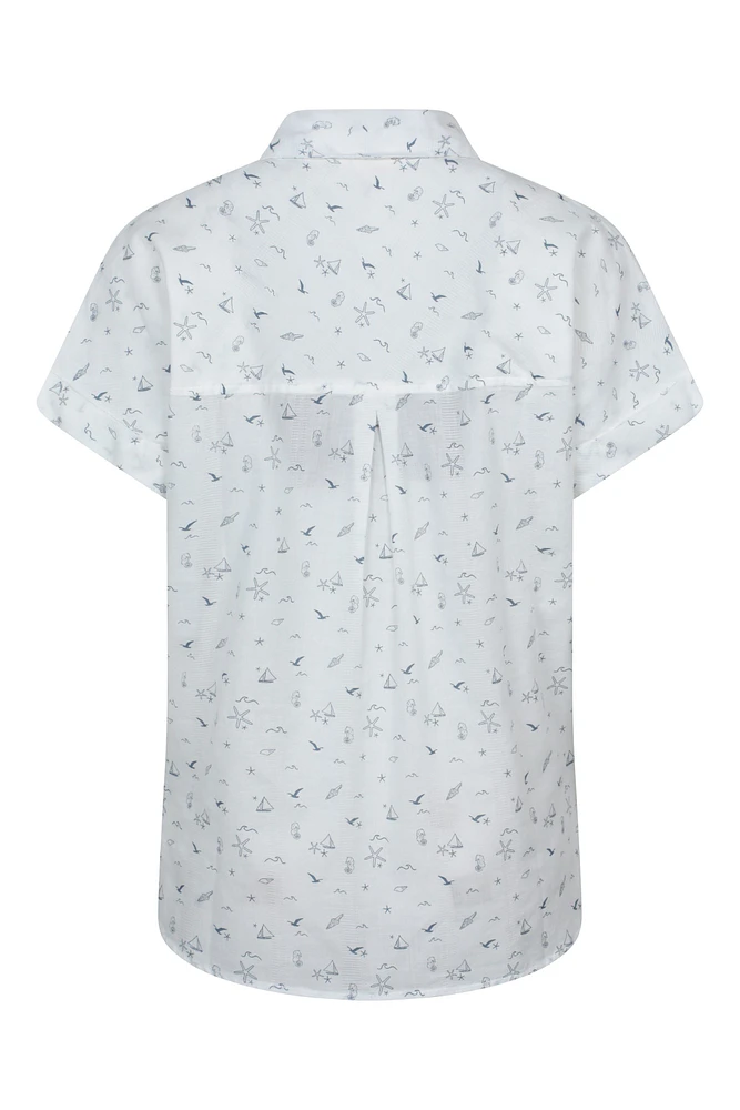 Palm Womens Relaxed Check Shirt