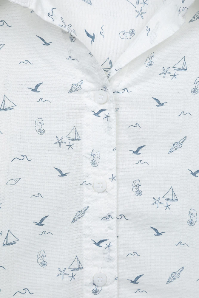 Palm Womens Relaxed Check Shirt
