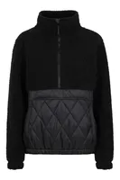 Brook Womens Hybrid Half-Zip Fleece