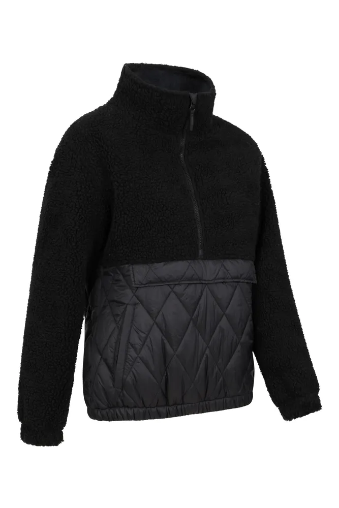Brook Womens Hybrid Half-Zip Fleece