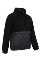 Brook Womens Hybrid Half-Zip Fleece