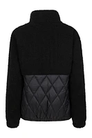 Brook Womens Hybrid Half-Zip Fleece