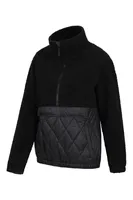 Brook Womens Hybrid Half-Zip Fleece