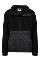 Brook Womens Hybrid Half-Zip Fleece