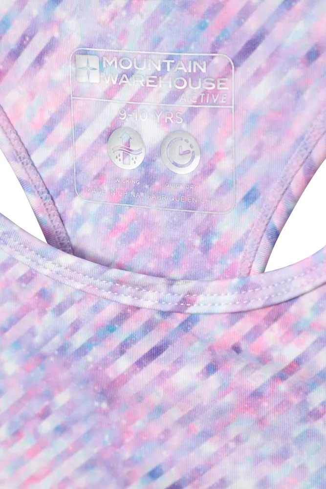 Kids Dance Crop Top & Leggings Set