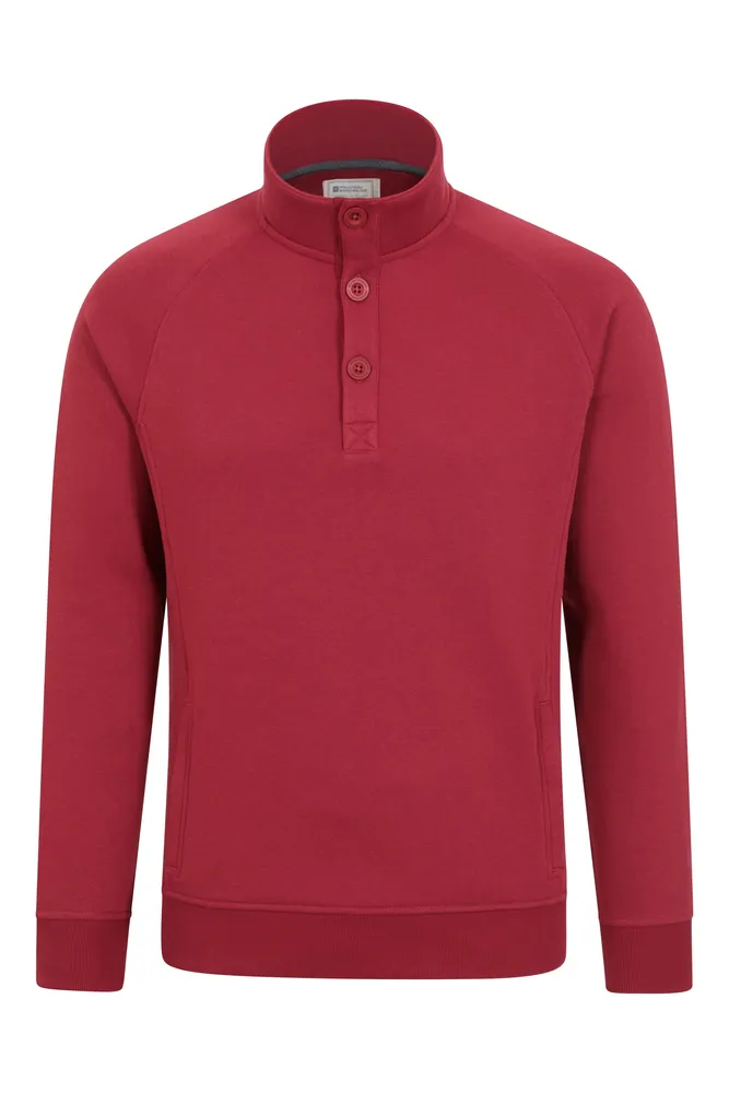 Hawthorn Mens Washed Fleece Top