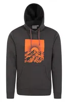 Sunset Mens Graphic Hoodie