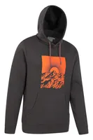 Sunset Mens Graphic Hoodie