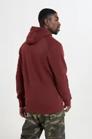 Alder Mens High Neck Hoodie